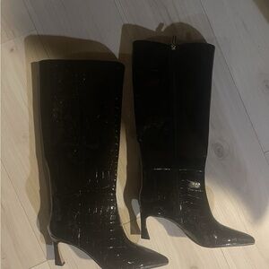 Vince Camuto Black Knee-High Women's Boots